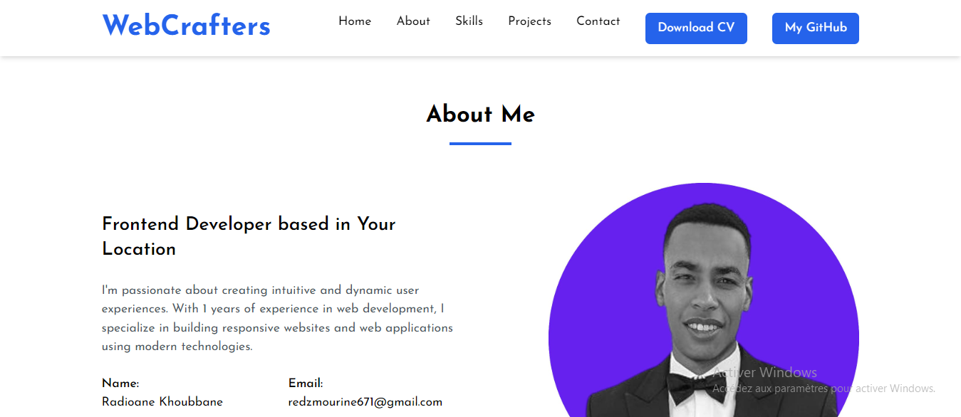 صفحة هبوط Landing Page .